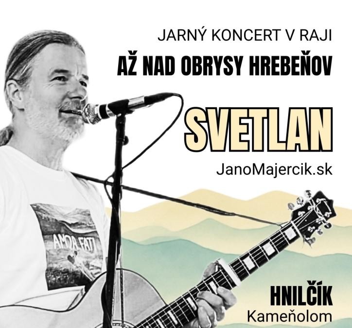 Jarný koncert v raji SVETLAN 15.5.2026