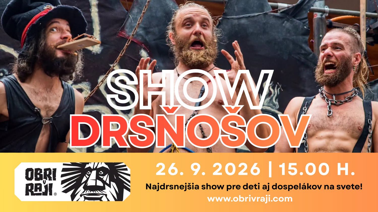 SHOW DRSŇOŠOV  26. 9. 2026
